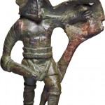 Spielzeug oder Souvenir von einem unvergesslichen Kampf? Solche Bronzestatuetten waren im gesamten Römischen Imperium sehr beliebt (Bronze, Kaiserzeit; © Museo Civico Archeologico,Bologna).